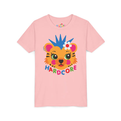 Hardcore Punk Tiger Kids T-Shirt