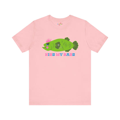 Kiss My Bass Punk Fish T-Shirt
