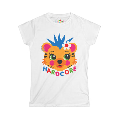 Hardcore Punk Tiger Women's T-shirt