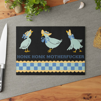 Silly Swearing Goose Cutting Board