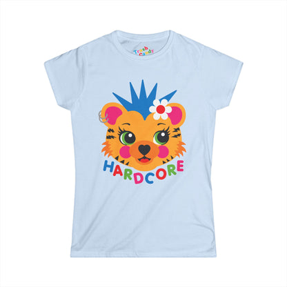 Hardcore Punk Tiger Women's T-shirt