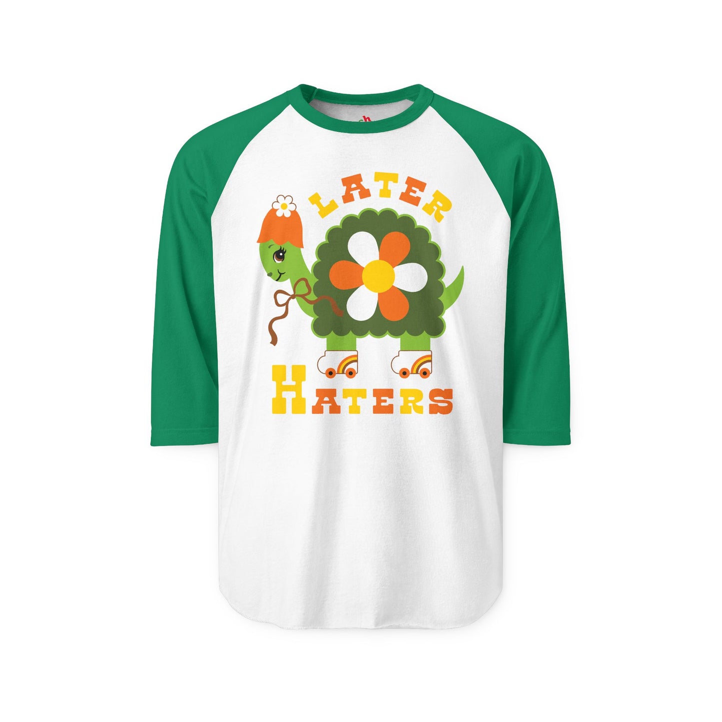 Later Haters Raglan Baseball Shirt