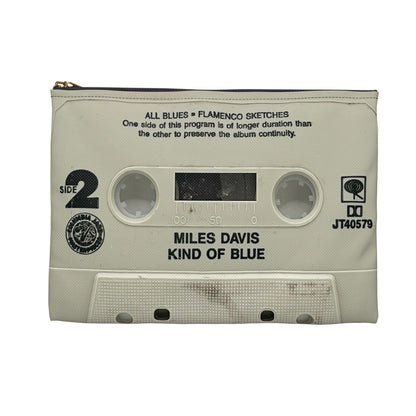 Miles Davis Cassette Tape Zipper Pouch