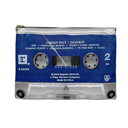 Green Day Cassette Tape Zipper Pouch