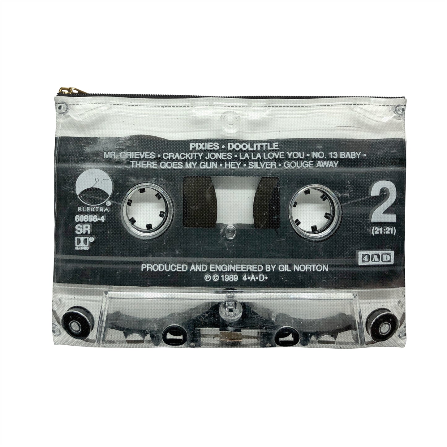 Pixies Zipper Pouch - Pixies Doolittle Cassette Tape Zipper Pouch - The Pixies Cassette Pouch