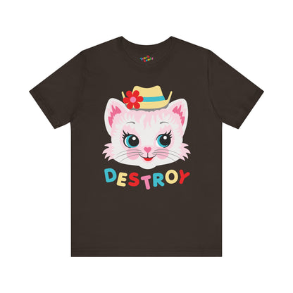 Cute Kitty Destroy T-Shirt