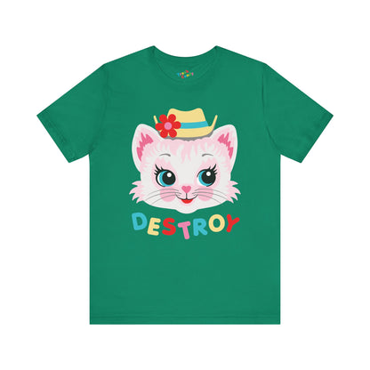 Cute Kitty Destroy T-Shirt