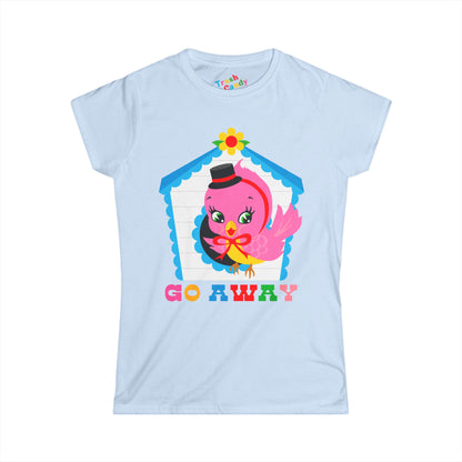 Go Away Cute Birdy Women's T-shirt