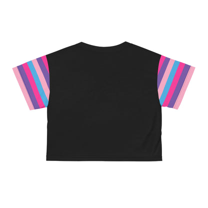 Manifest Chaos Be Ungovernable Cropped Tee