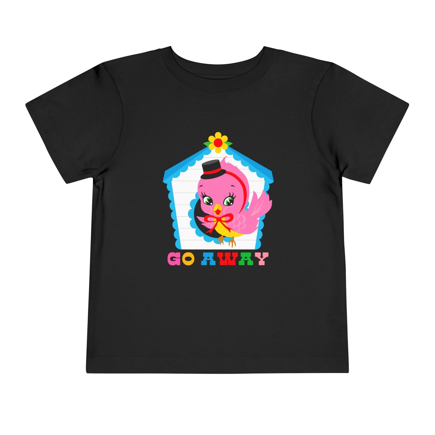 Cute Birdy Go Away Toddler T-Shirt