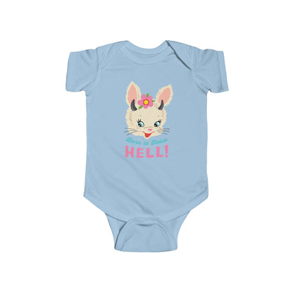 Born to Raise to Hell Baby Bodysuit