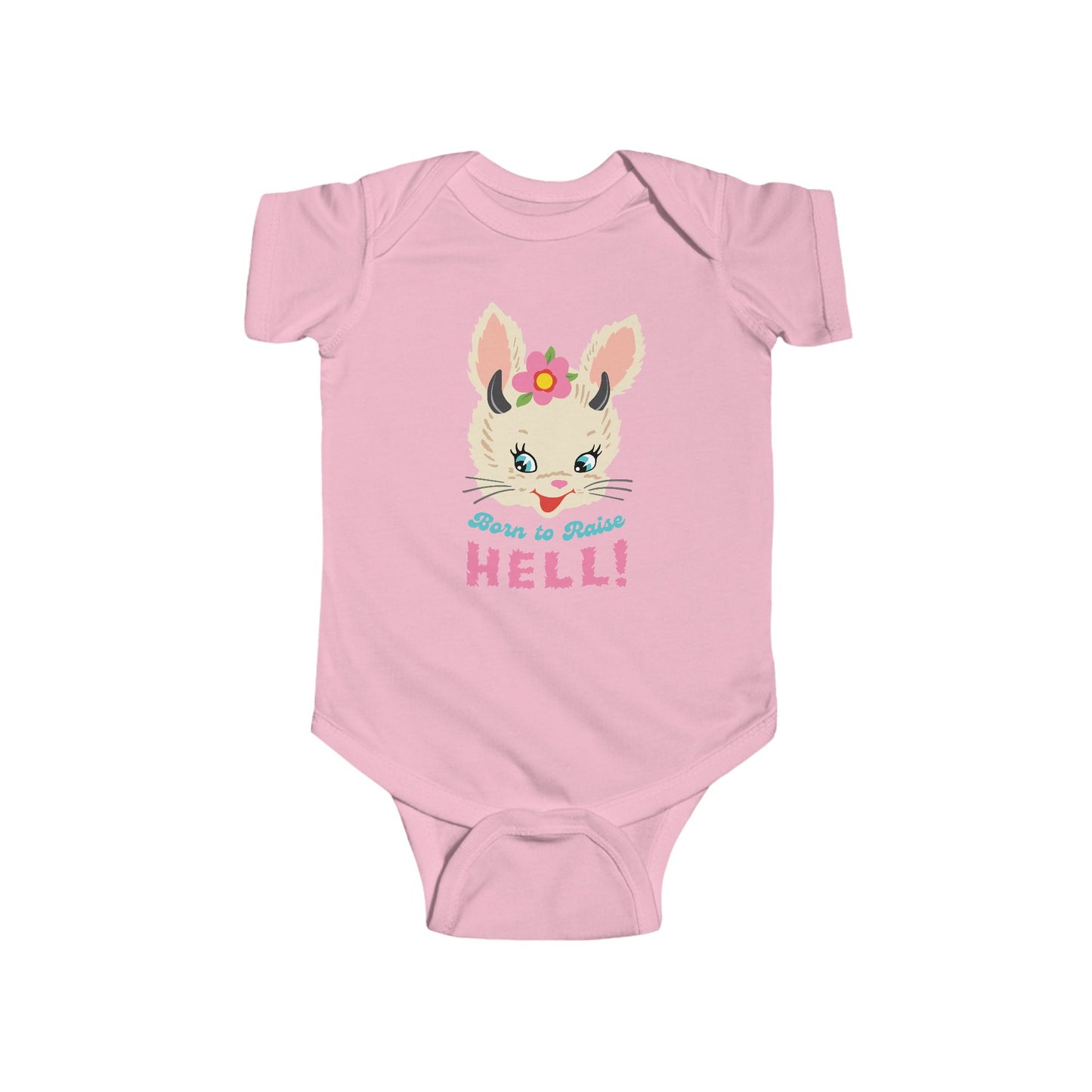 Born to Raise to Hell Baby Bodysuit