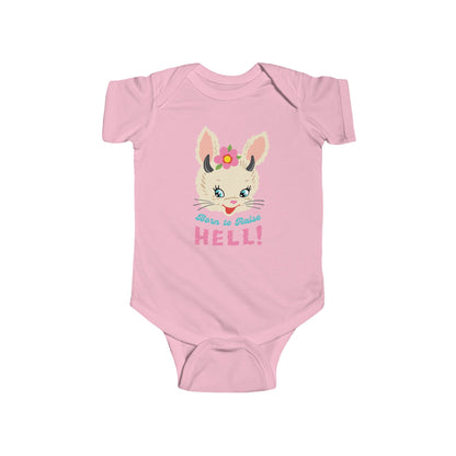 Born to Raise to Hell Baby Bodysuit