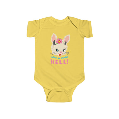 Born to Raise to Hell Baby Bodysuit