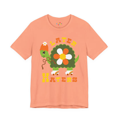 Retro Turtle Later Haters T-Shirt