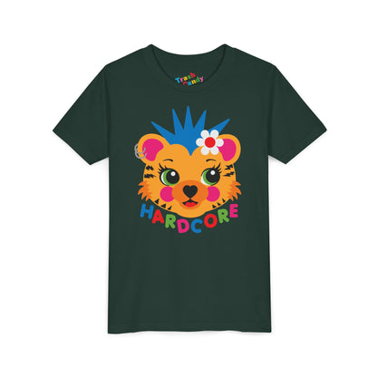Hardcore Punk Tiger Kids T-Shirt