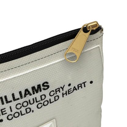 Hank Williams Cassette Tape Zipper Pouch