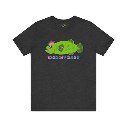 Kiss My Bass Punk Fish T-Shirt
