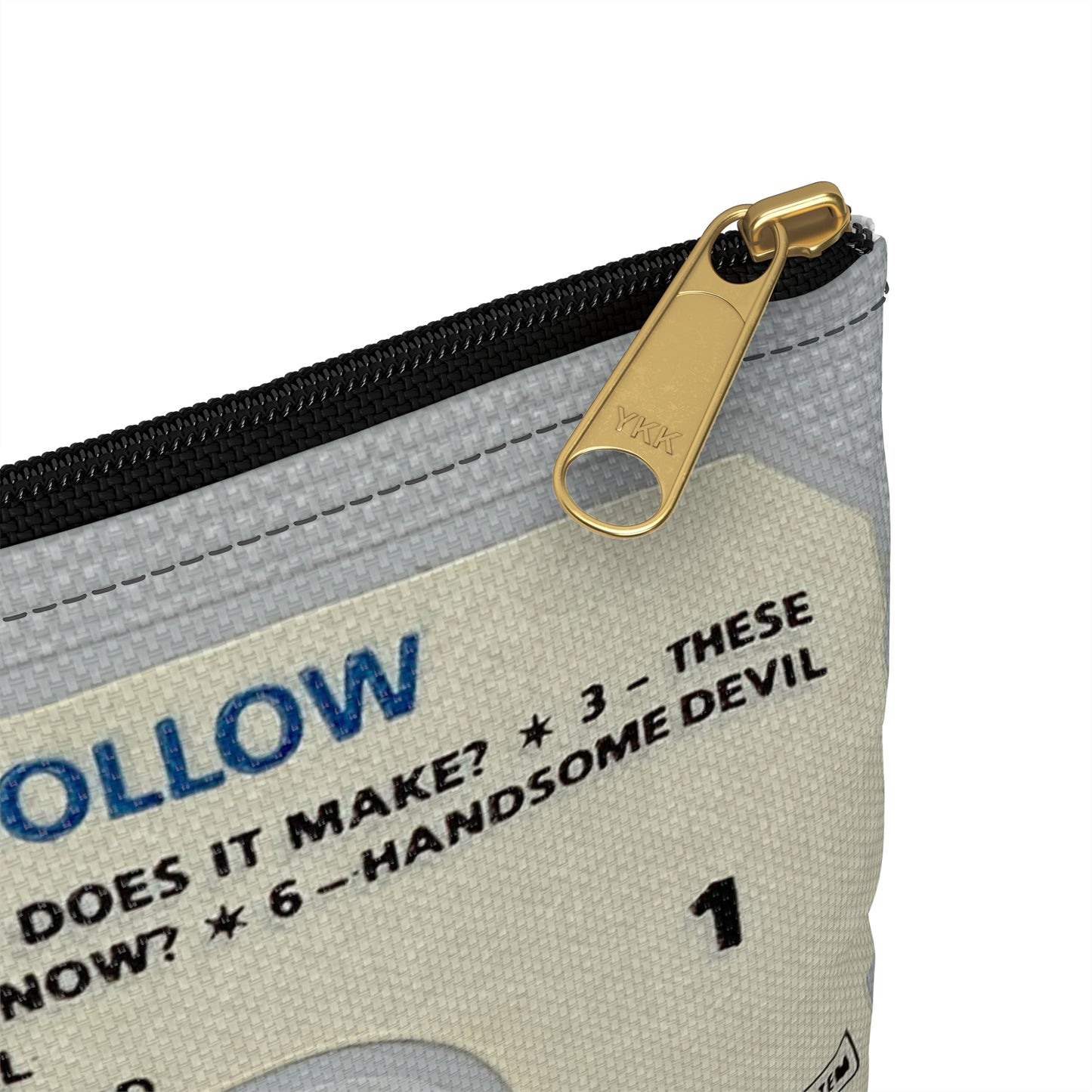 The Smiths Hatful of Hollow Zipper Pouch - Morrissey Zipper Pouch - The Smiths Hatful of Hollow Cassette Tape Accessory Bag