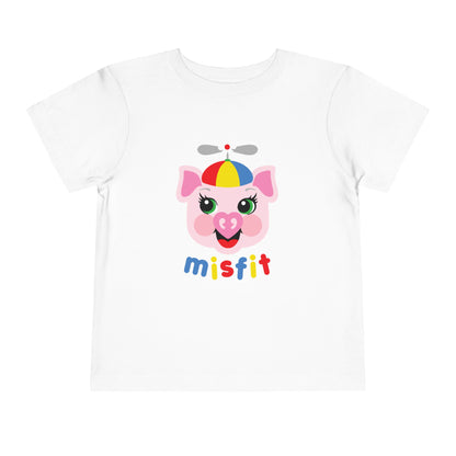Misfit Piggy Toddler T-Shirt