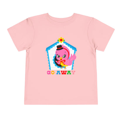 Cute Birdy Go Away Toddler T-Shirt