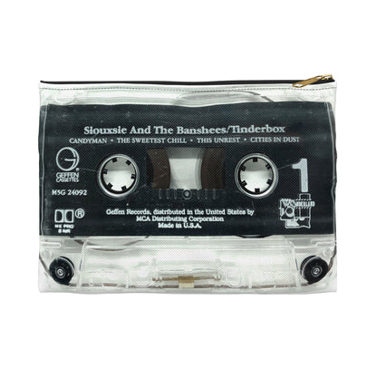 Siouxsie and The Banshees Zipper Pouch - Siouxsie & The Banshees Cassette Tape - Siouxsie Tinderbox Cassette Tape Zipper Pouch