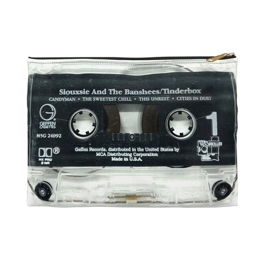Siouxsie and The Banshees Zipper Pouch - Siouxsie & The Banshees Cassette Tape - Siouxsie Tinderbox Cassette Tape Zipper Pouch