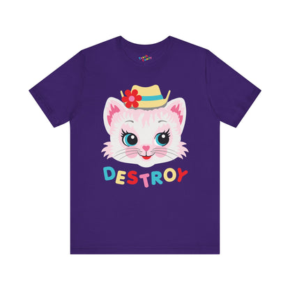 Cute Kitty Destroy T-Shirt