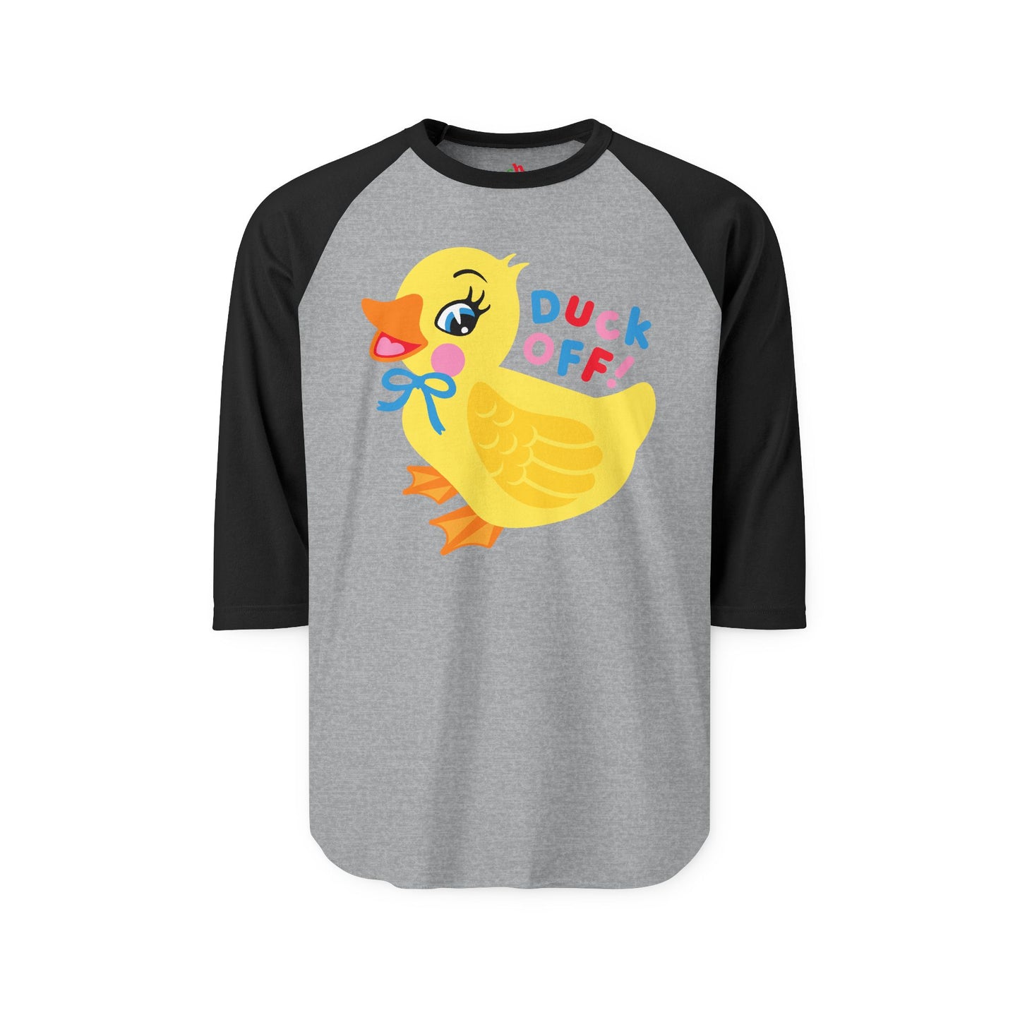 Duck Off! Raglan Baseball Shirt