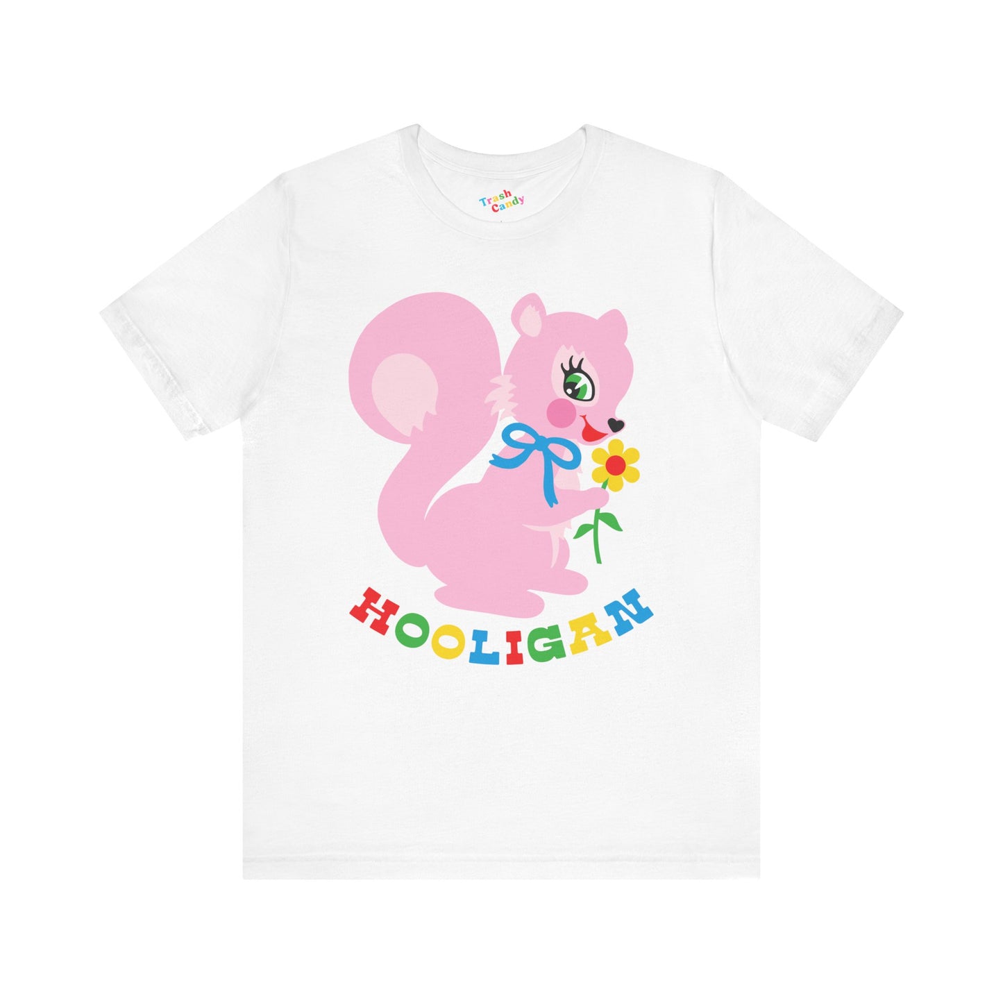 Cute Pink Squirrel Hooligan T-Shirt