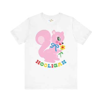 Cute Pink Squirrel Hooligan T-Shirt