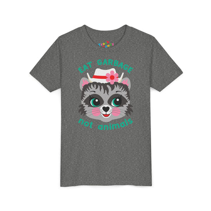 Eat Garbage Not Animals Kids T-Shirt
