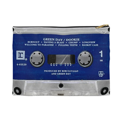 Green Day Cassette Tape Zipper Pouch