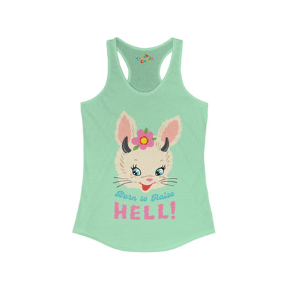 Born to Raise Hell Women's Racerback Tank