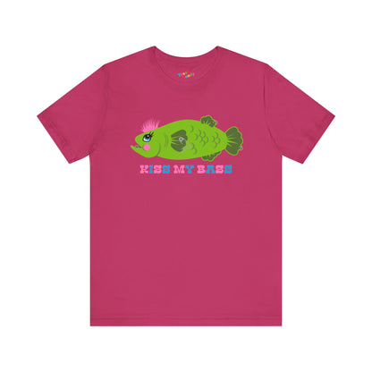 Kiss My Bass Punk Fish T-Shirt