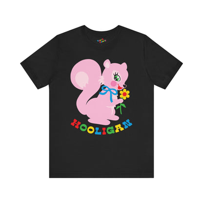 Cute Pink Squirrel Hooligan T-Shirt