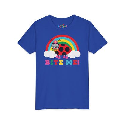 Bite Me Ladybug Kids T-Shirt