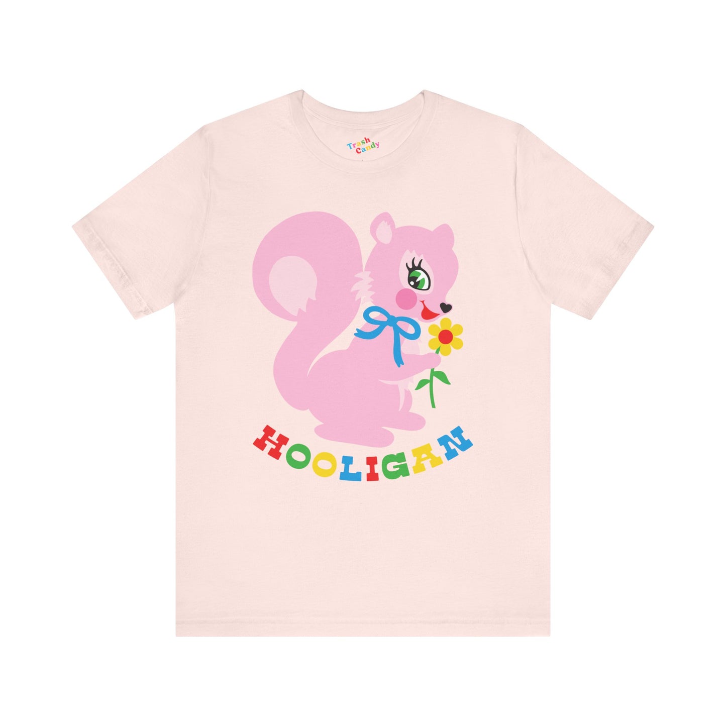 Cute Pink Squirrel Hooligan T-Shirt