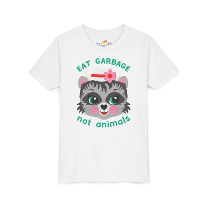 Eat Garbage Not Animals Kids T-Shirt