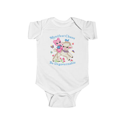 Manifest Chaos Be Ungovernable Baby Bodysuit