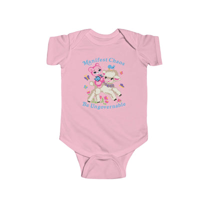 Manifest Chaos Be Ungovernable Baby Bodysuit