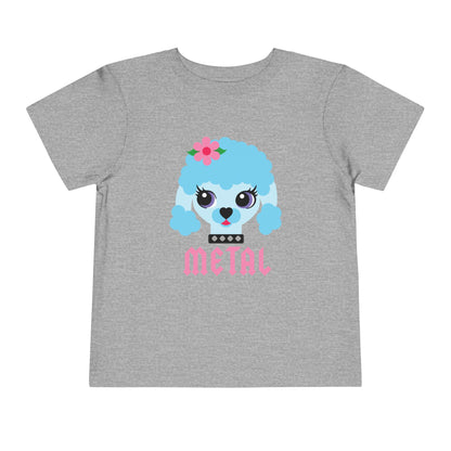 Heavy Metal Poodle Toddler T-Shirt