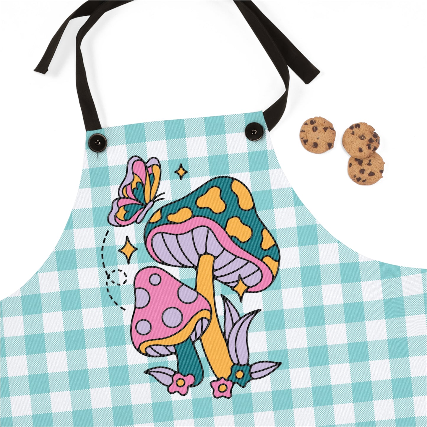 Happy Mushrooms Apron