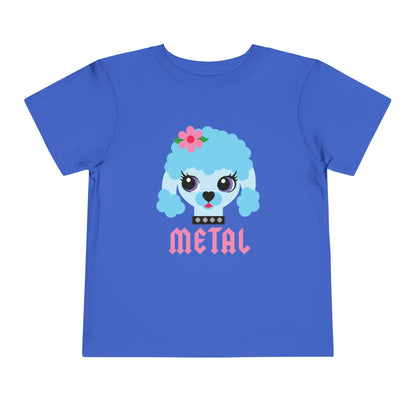 Heavy Metal Poodle Toddler T-Shirt