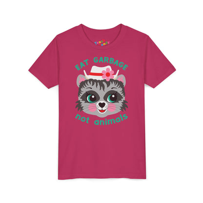 Eat Garbage Not Animals Kids T-Shirt