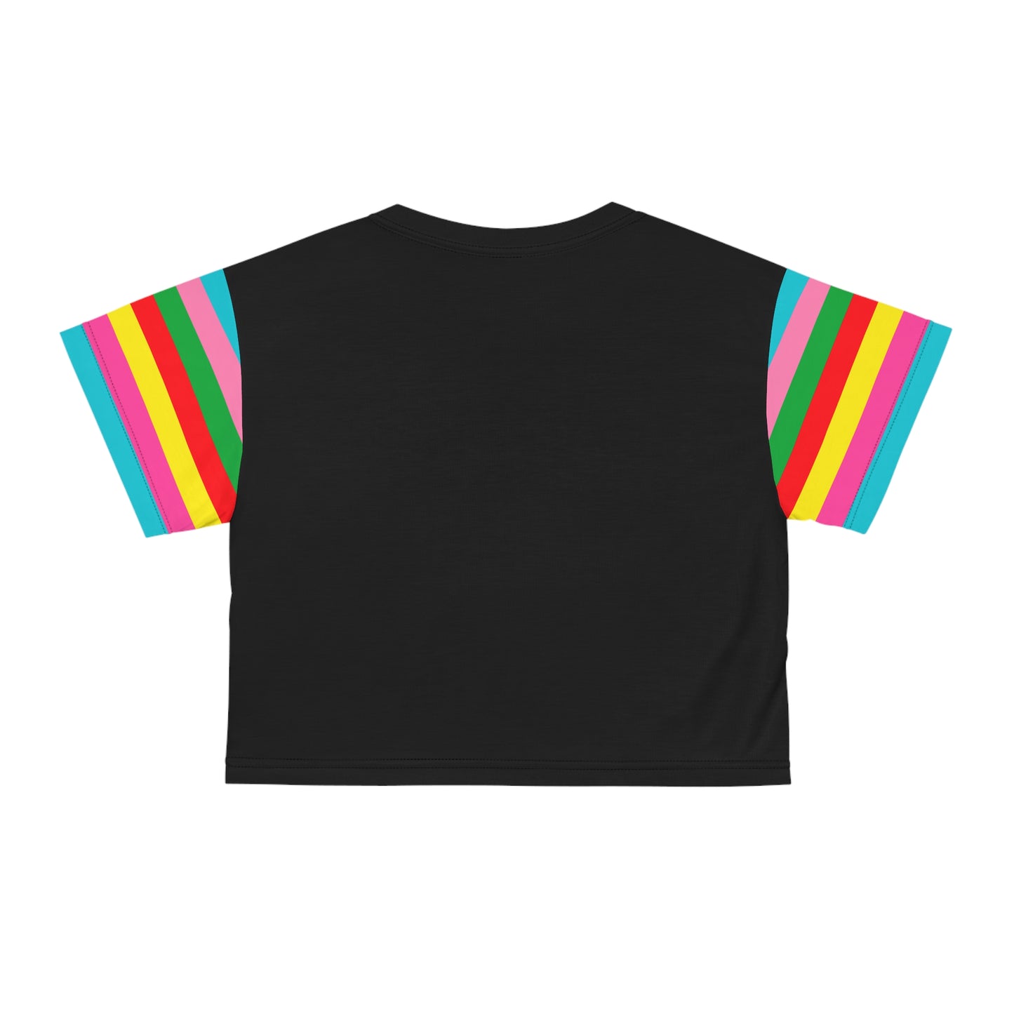 Let's Rock Retro Owl Cropped Tee