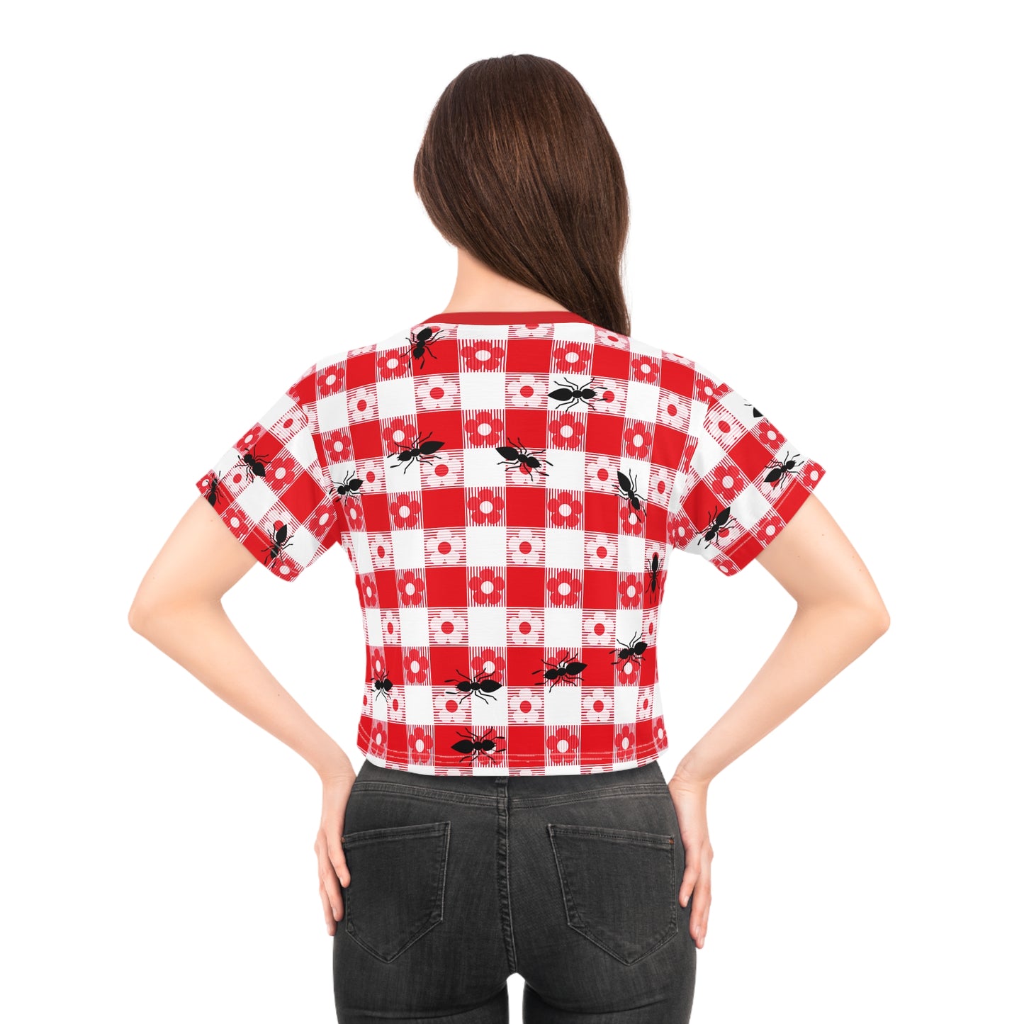 Ants at a Picnic Cropped Tee