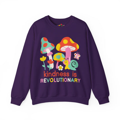 Cute Mushroom Kindness is Revolutionary Sweatshirt