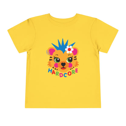 Hardcore Punk Tiger Toddler T-Shirt