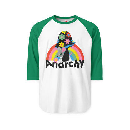 Anarchy Raglan Baseball Shirt